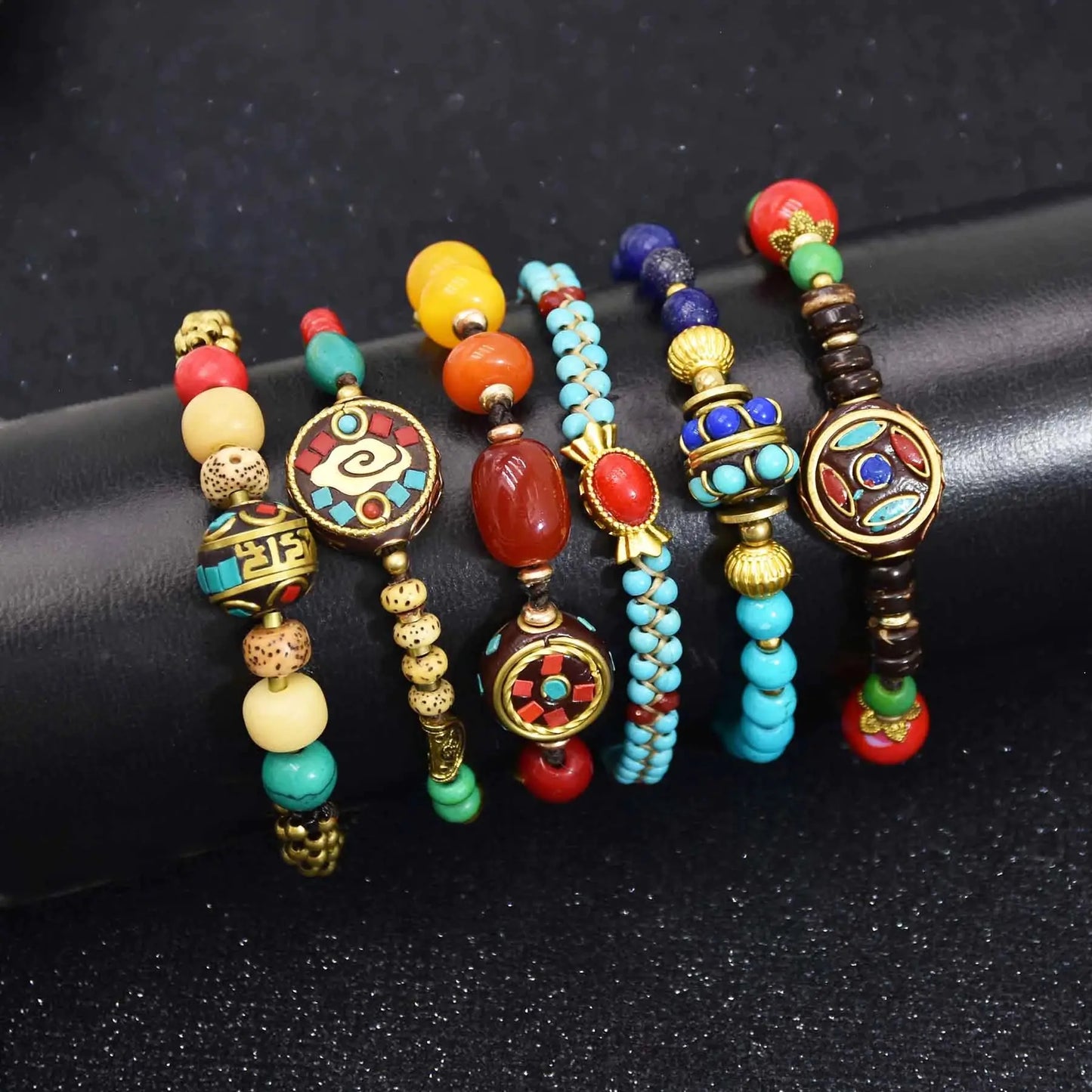 Hand-woven Bohemian Ethnic Style Bell Bracelet