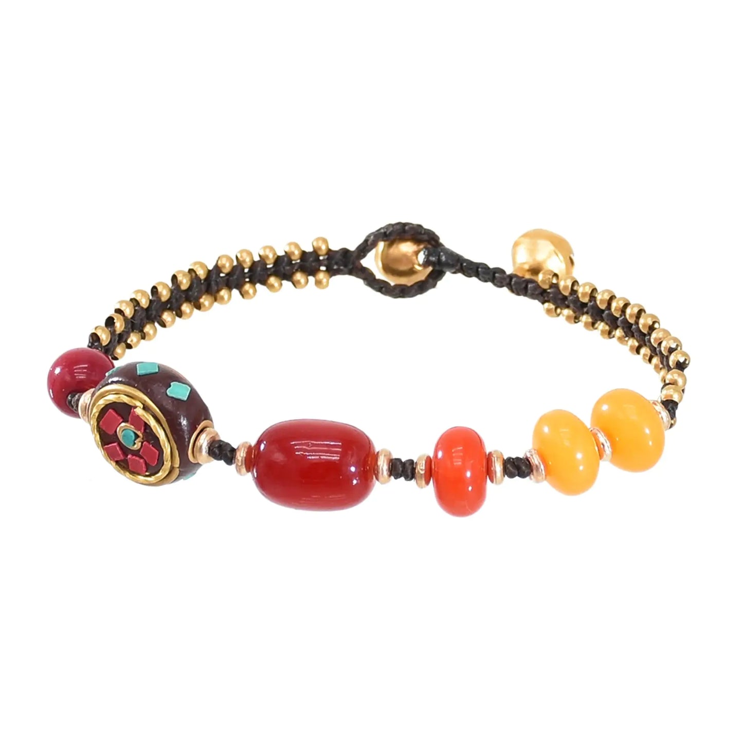 Hand-woven Bohemian Ethnic Style Bell Bracelet