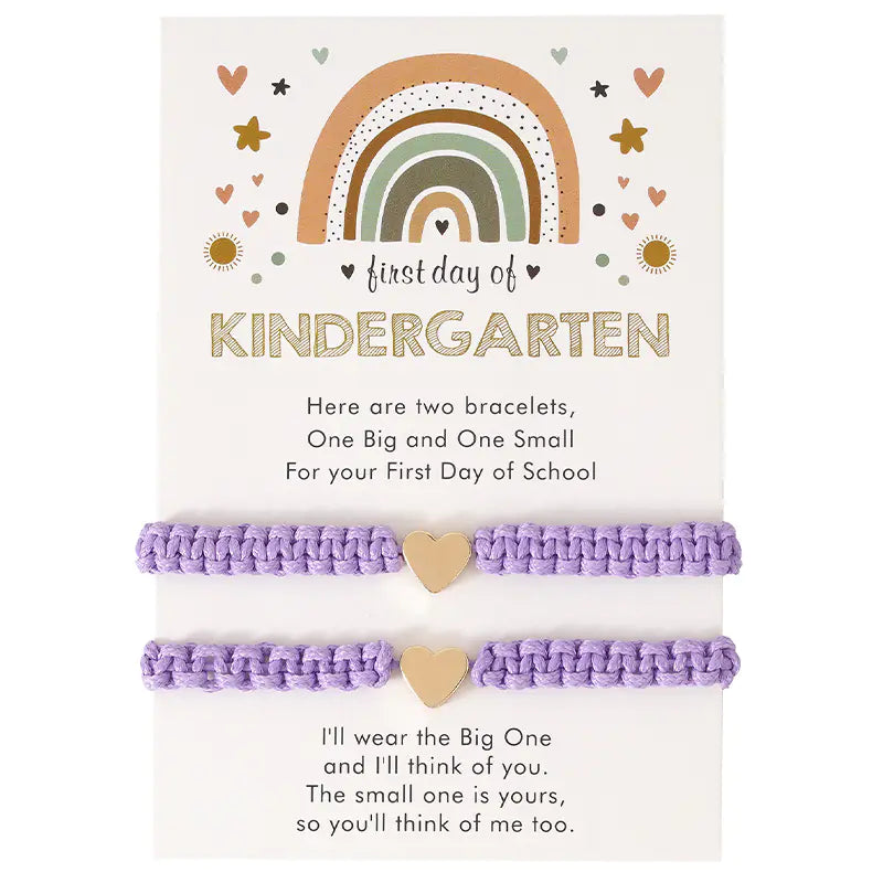 Hand-Woven Golden Love Couple Bracelet