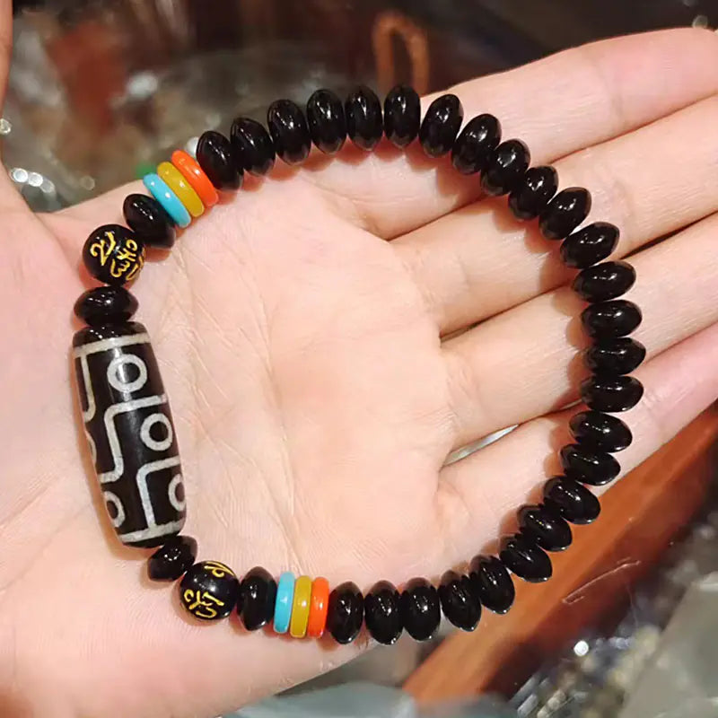 Ethnic Style Women's Six-Character Mantra Bracelet