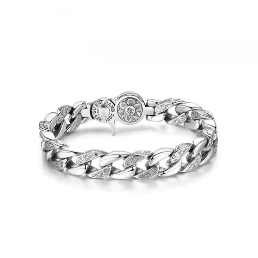 Men's Rotatable Six-Character Mantra Bracelet