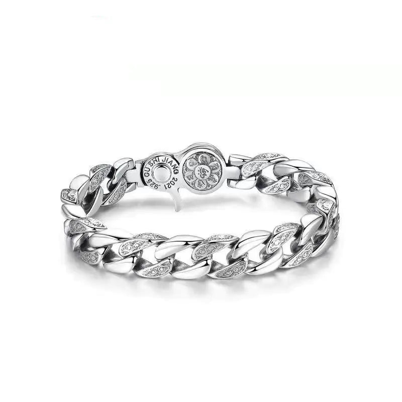 Men's Rotatable Six-Character Mantra Bracelet