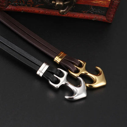 Stylish Vintage Multi-Layer Handmade Leather Bracelet